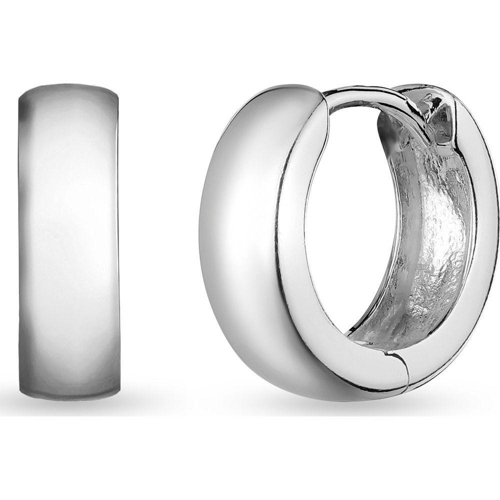 FAVS Créoles 925 Argent Boucles d'oreilles