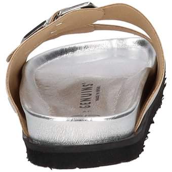 Genuins Galia Pantolette in silber