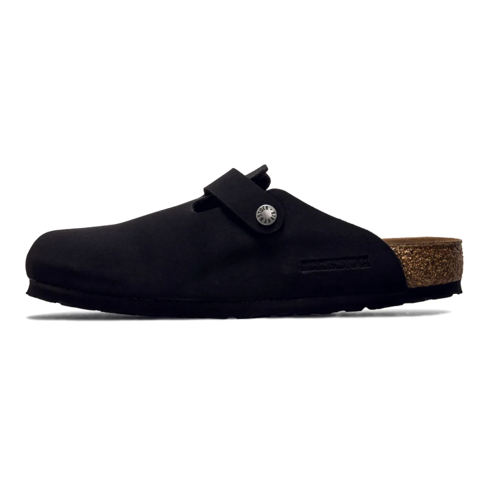 Birkenstock Boston BFBC Earthy Vegan 1020550 / schwarz