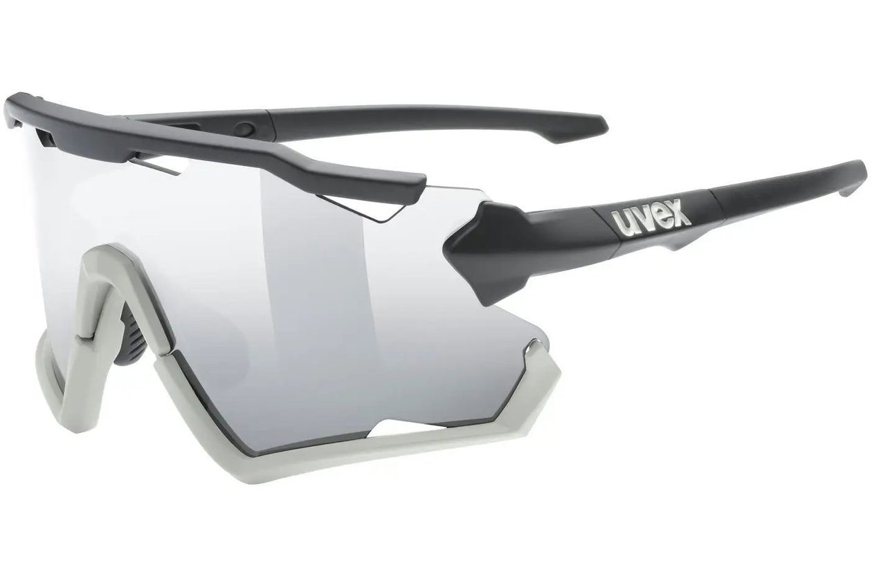 Uvex Sportstyle 228 Black Sand Matt / Mirror Silver