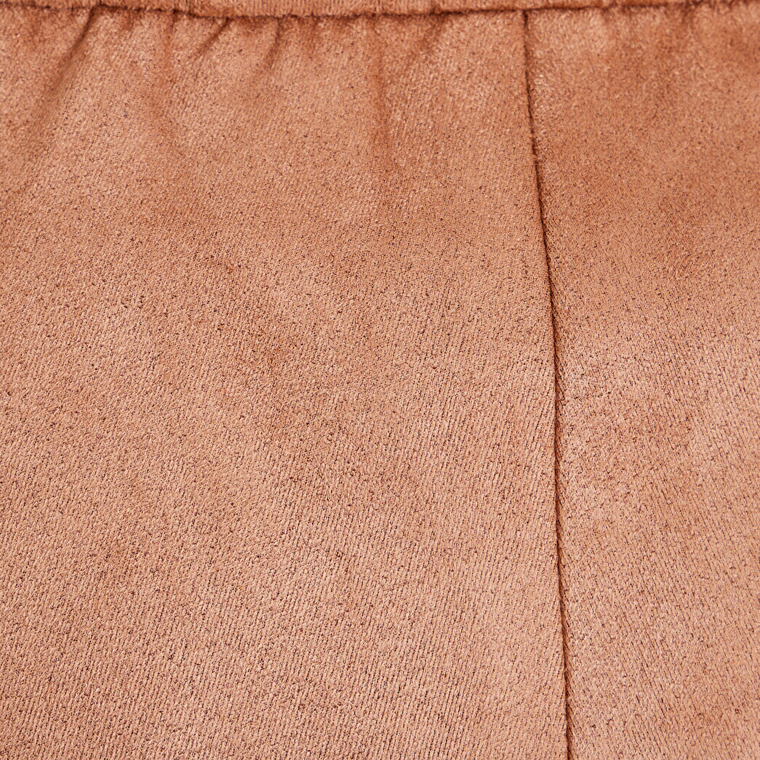 Pantalon legging suédine marron clair femme | Cache Cache