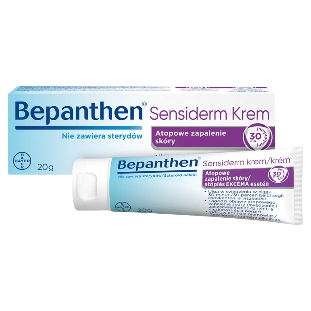 Bepanthen Sensiderm kremas, 20 g