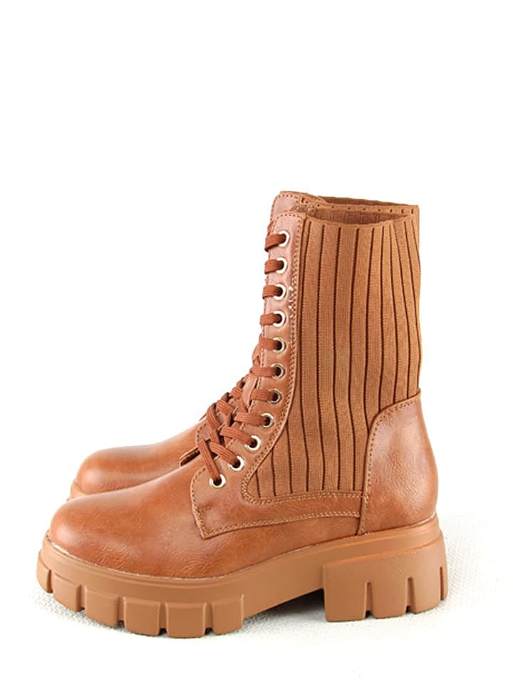 Sixth Sens Boots in Hellbraun günstig kaufen 36