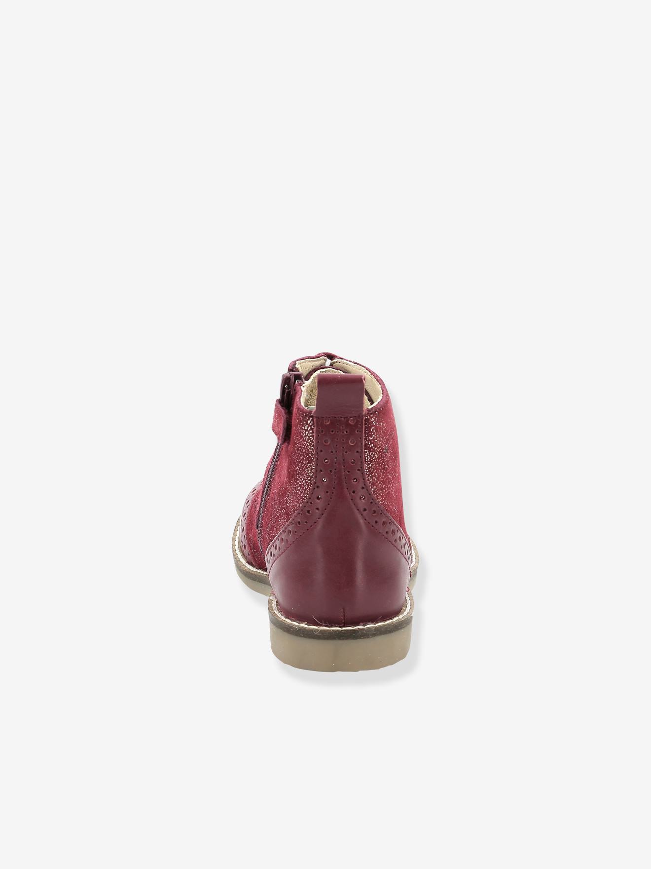 Bottillons cuir fille Tyrol KICKERS® noir