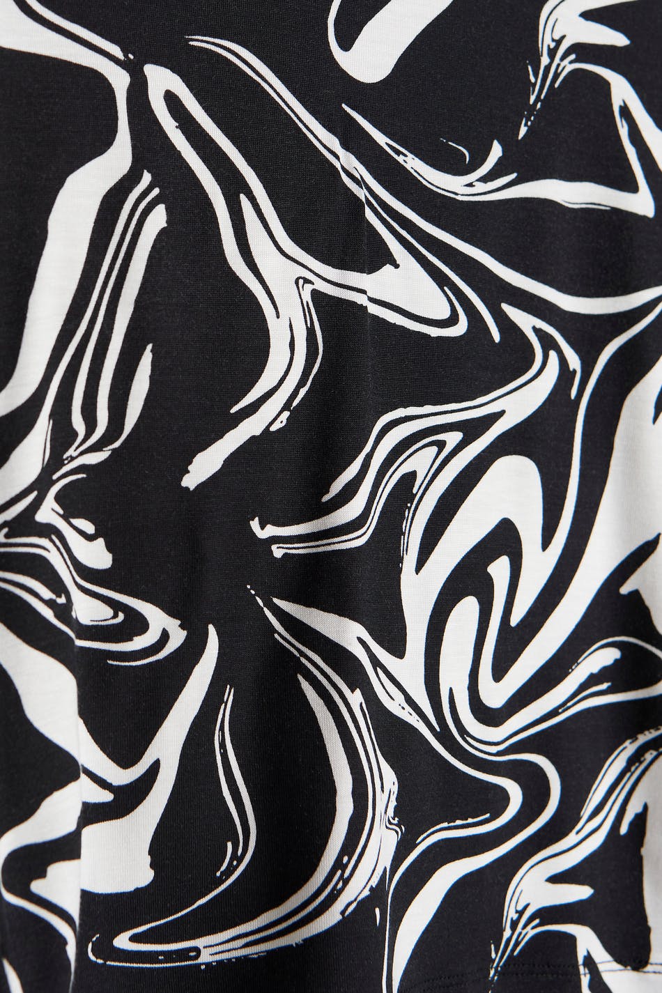 S cutout swirl top