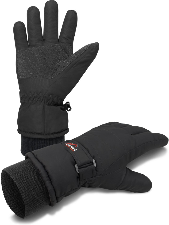 Normani Outdoor Sports Winterhandschuhe mit 3M Thinsulate™ (40 g) Snowguard Pro in Schwarz günstig kaufen