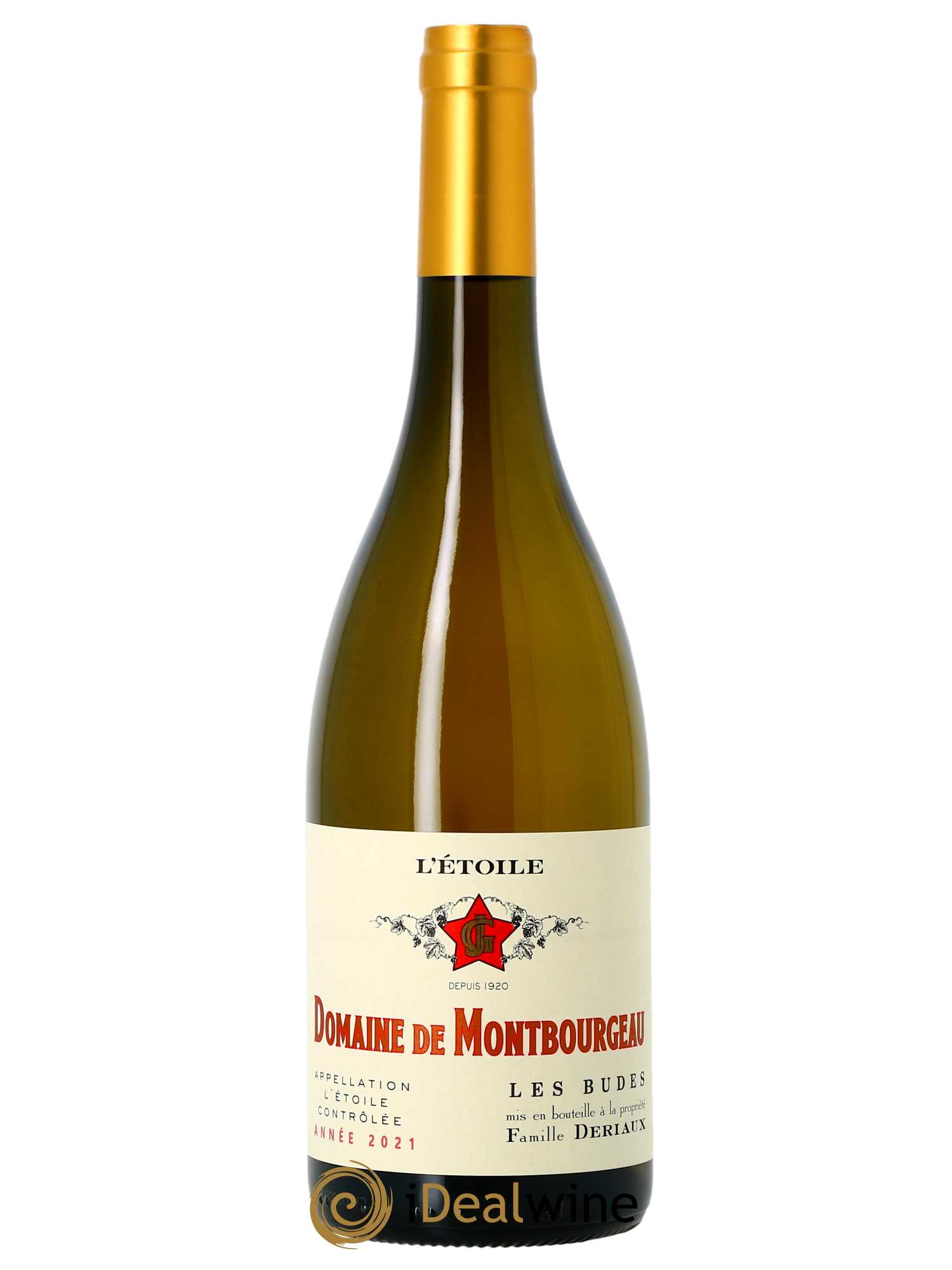 L'Etoile Savagnin Les Budes Domaine de Montbourgeau  2021 - Lot de 1 Bouteille