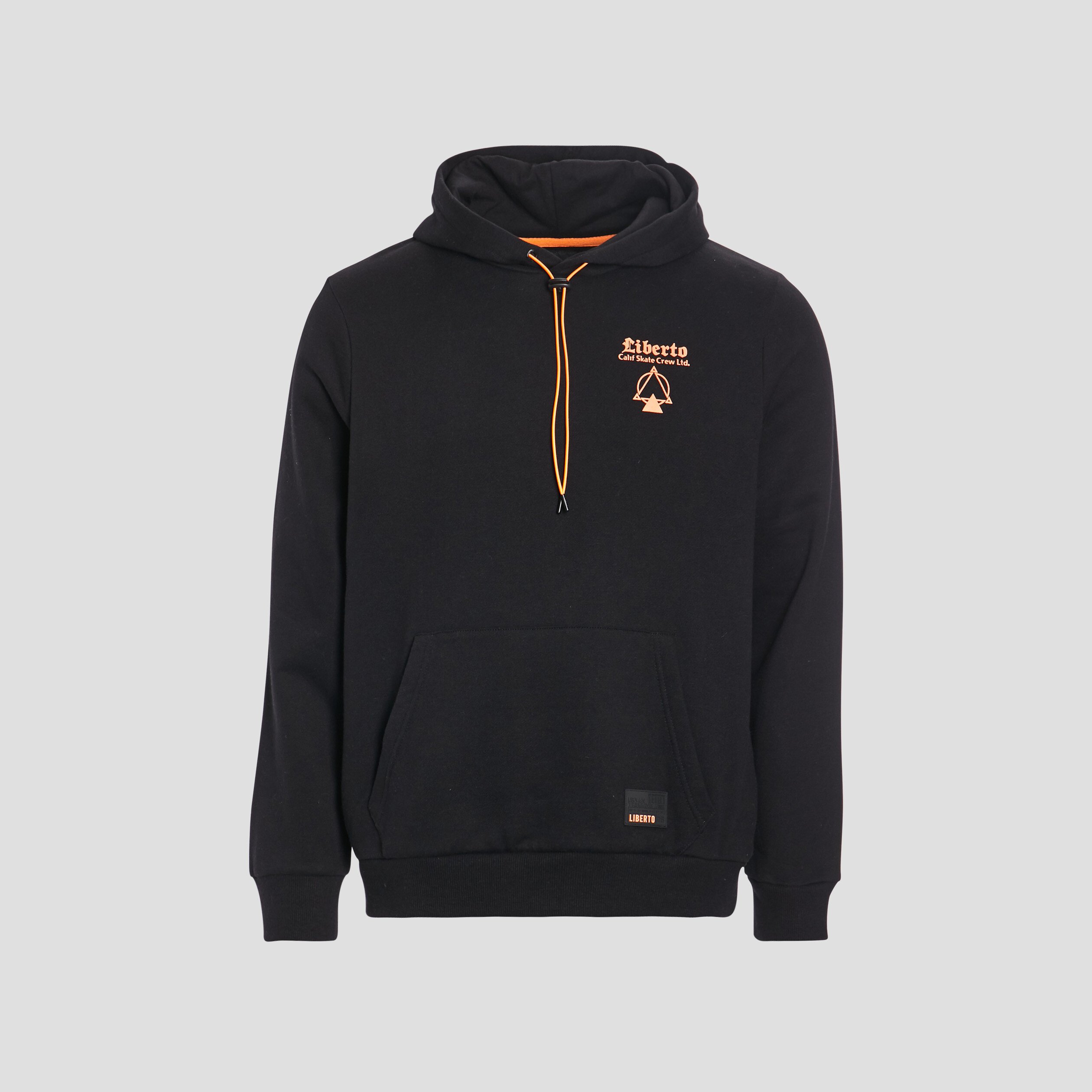 Sweat à capuche hoodie Liberto noir homme | La Halle