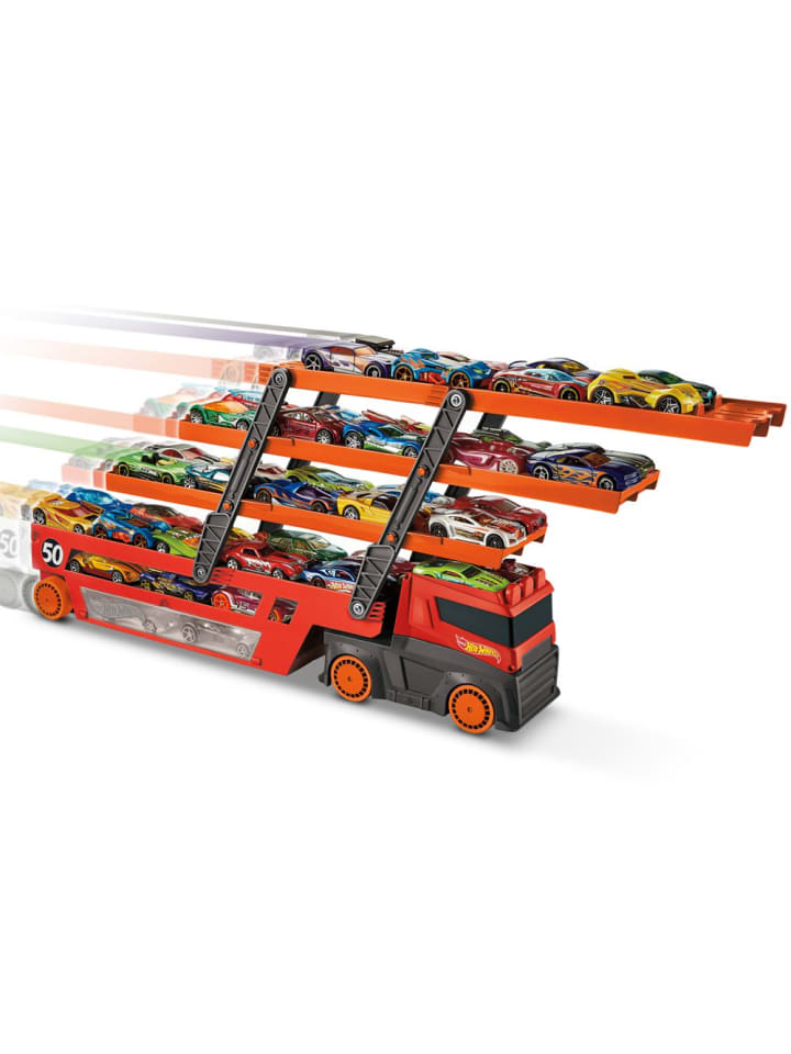 Hot Wheels Mega Hauler Truck | Hot Wheels City | GHR48 | mit ausklappbaren Etagen günstig kaufen onesize