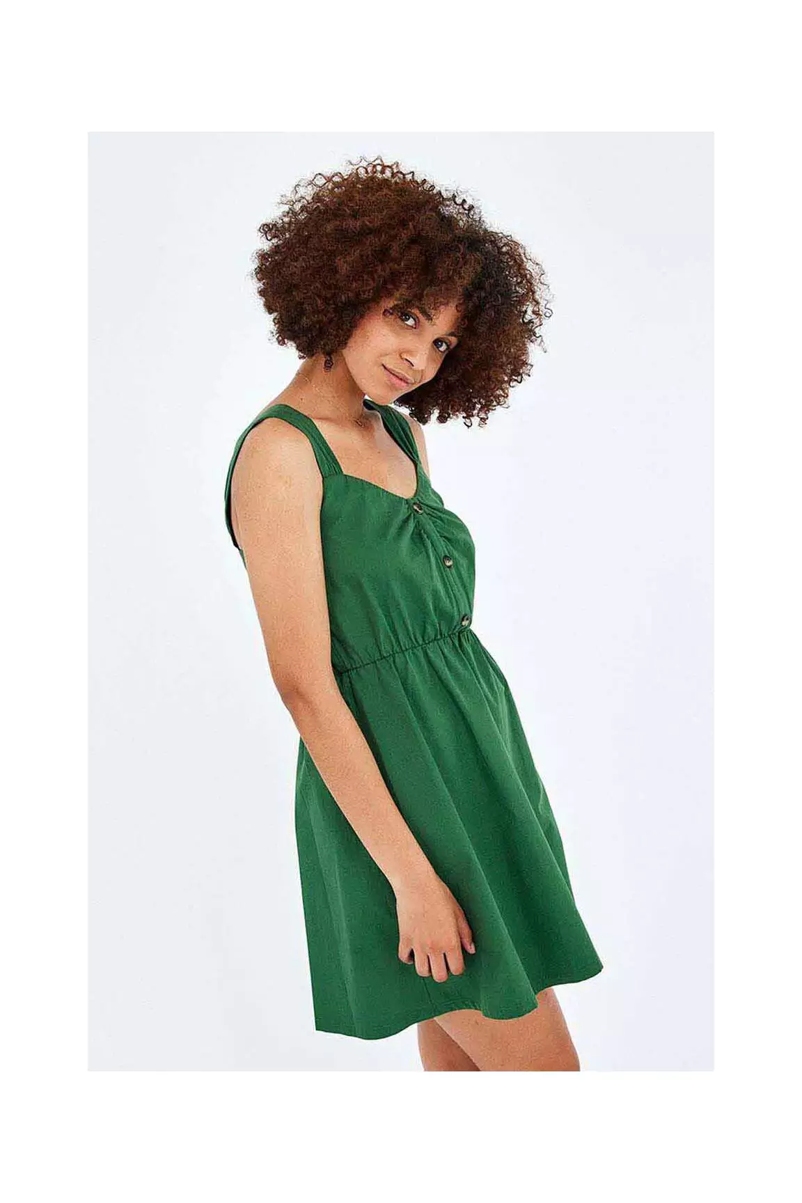 Naf Naf Robes Courtes Femme couleur vert