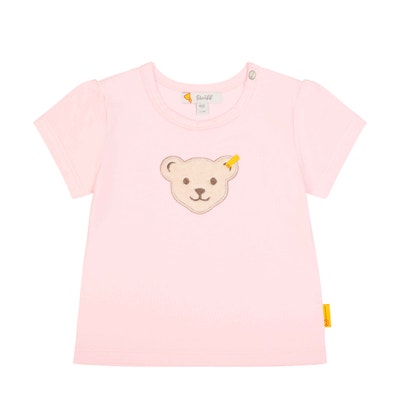 T-Shirt kurzarm, rosa für Mädchen