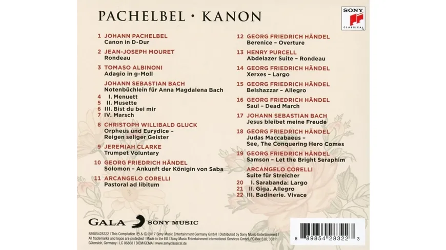Kanon und andere barocke Meisterwerke