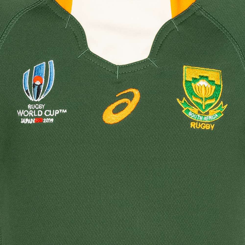 Südafrika Springboks ASICS Rugby Kinder Trikot 2114A017-300