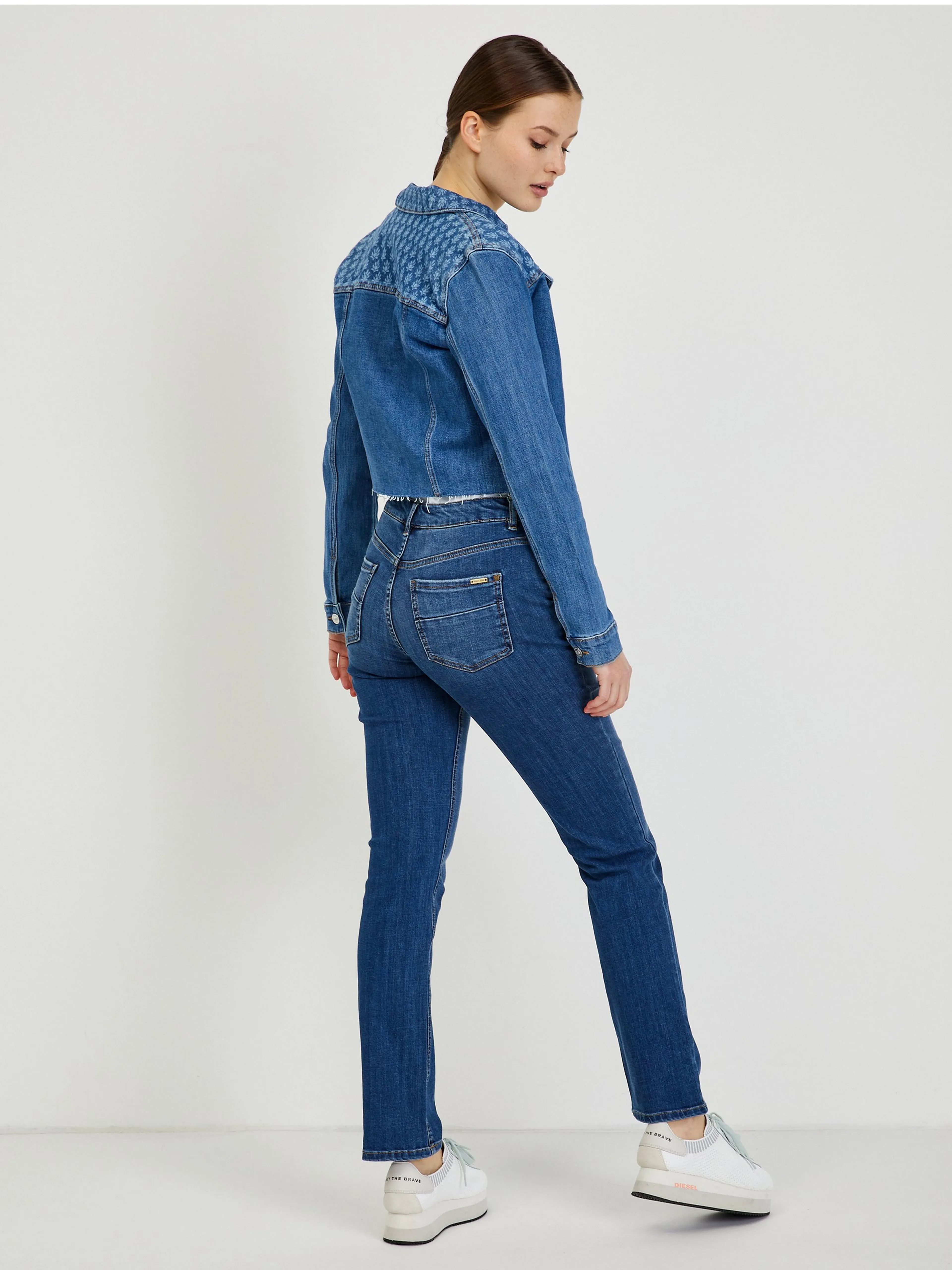 Blaue Damen Jeansjacke ORSAY