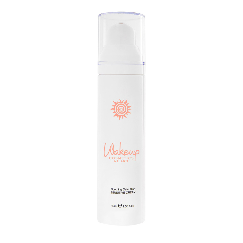 wakeup cosmetics milano Soothing Calm Skin Sensitive Cream Crème jour hydratante peaux sensibles