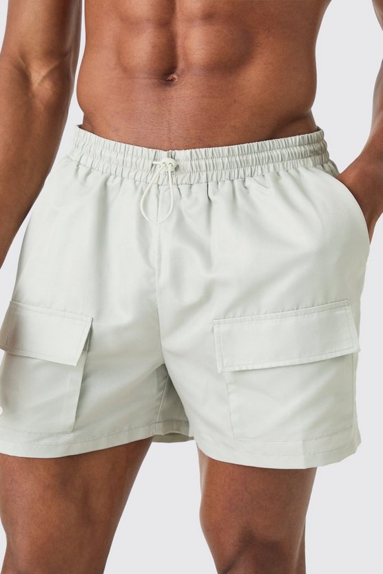 Kurze Cargo-Badehose