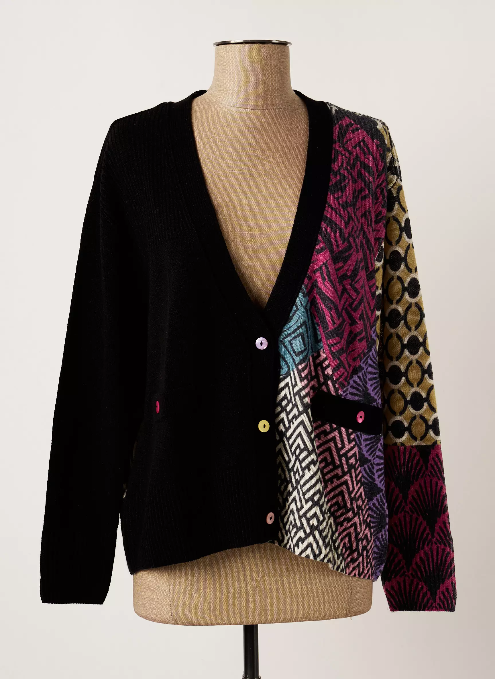 Jei S By Letizia Denaro Cardigans Femme couleur noir