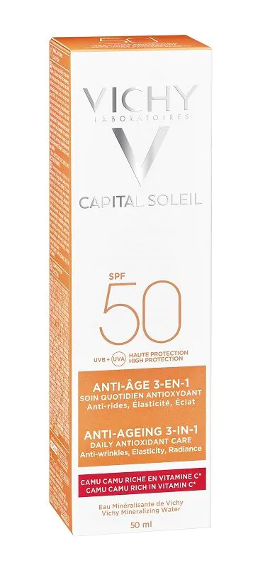 Vichy Capital Soleil Anti-Aging Gezichtscrème SPF50