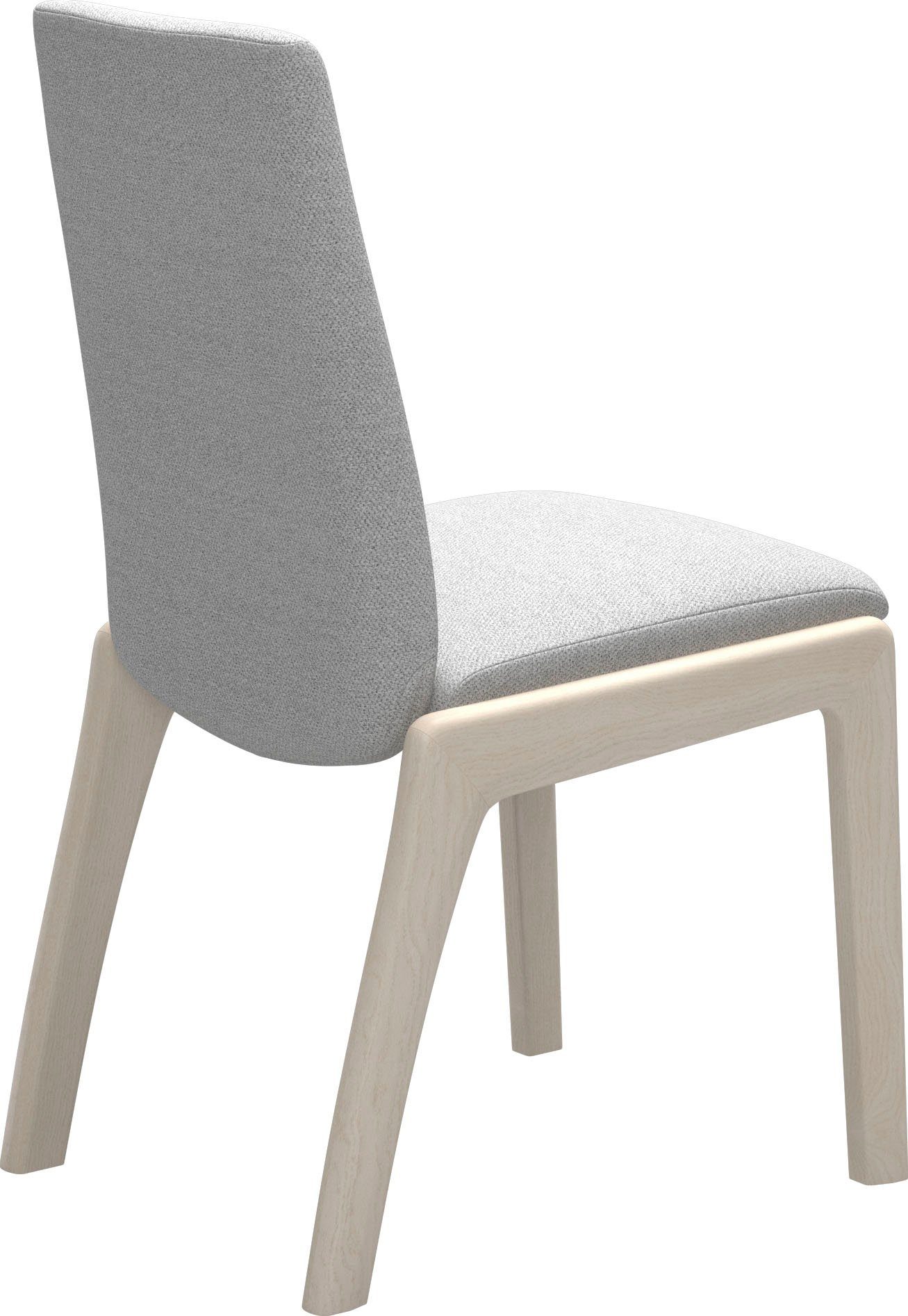 Stressless® Polsterstuhl Laurel, Low Back, Größe M, mit abgerundeten Beinen in Eiche gekalkt