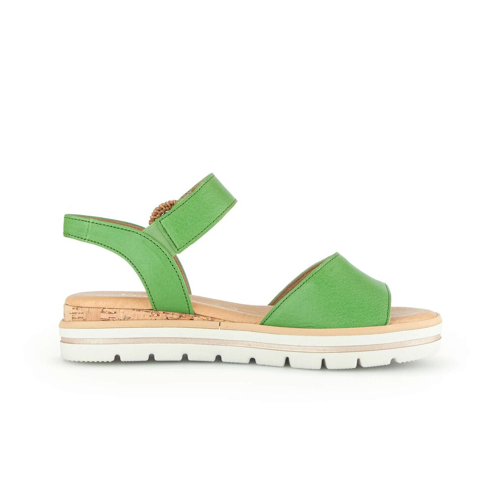 Gabor comfort Keilsandalette grün