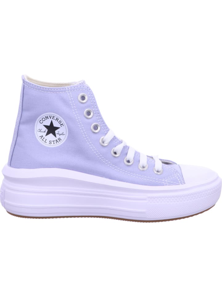 Converse Damen- Schnürschuhe ALL STAR MOVE PLATFORM in Blau günstig kaufen