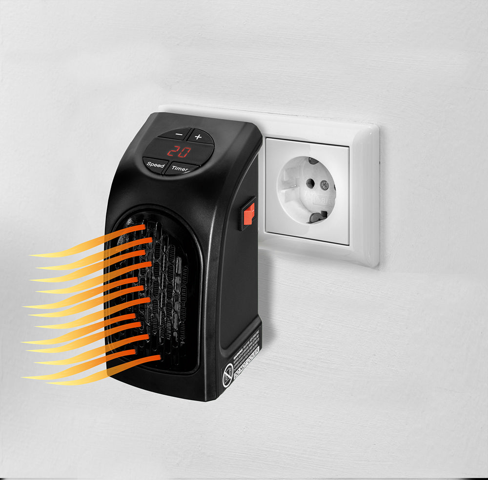 MAUK Mini-Steckdosenheizung - Kompakt-Heizung - Handy Heater