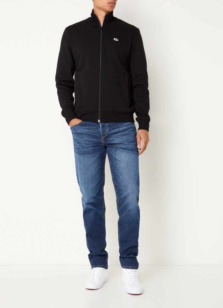 Diesel D-Finitive tapered fit jeans med mørk vask