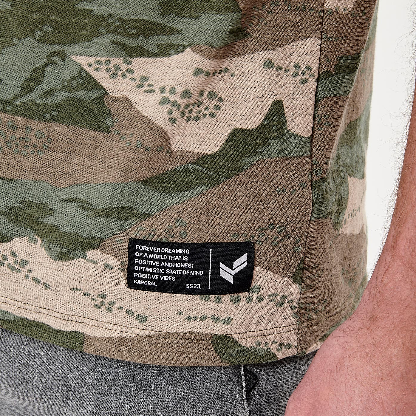 CAMO   T-shirt camouflage Homme