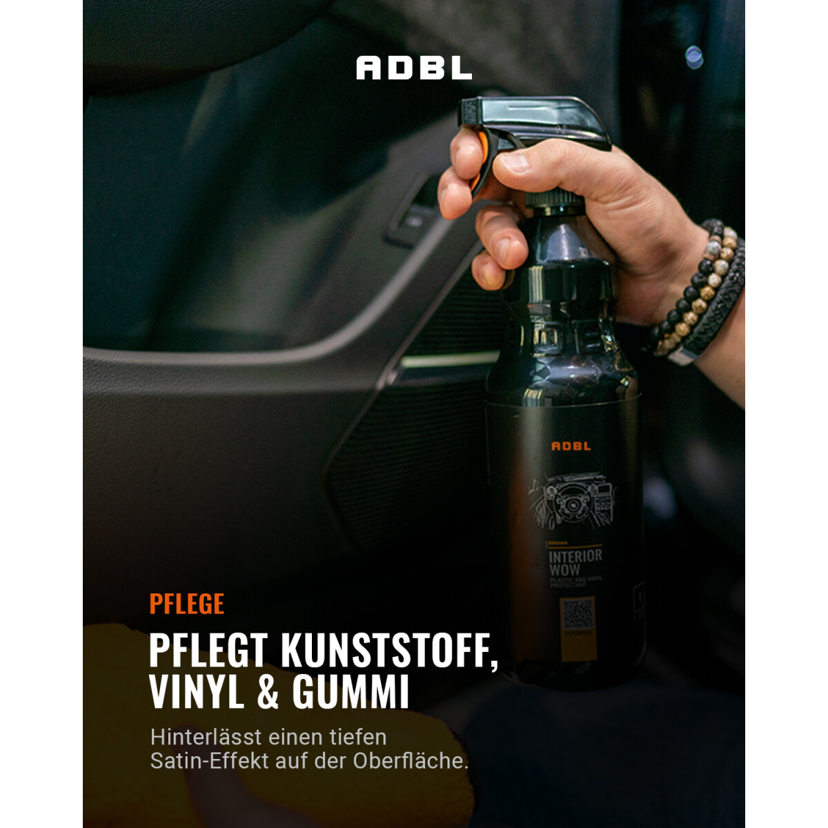 ADBL Interior WOW Kunststoffpflege mit Canyon Trigger 1L
