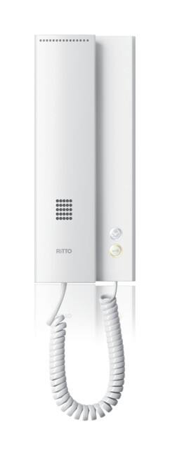 RITTO Telefon im Wohnzimmer Weiß