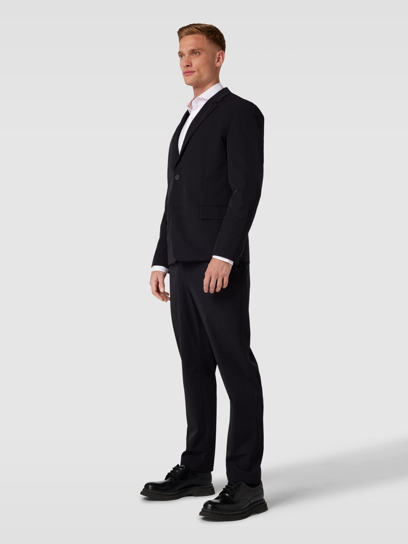 Slim Fit Business-Hemd mit Haifischkragen in rosé