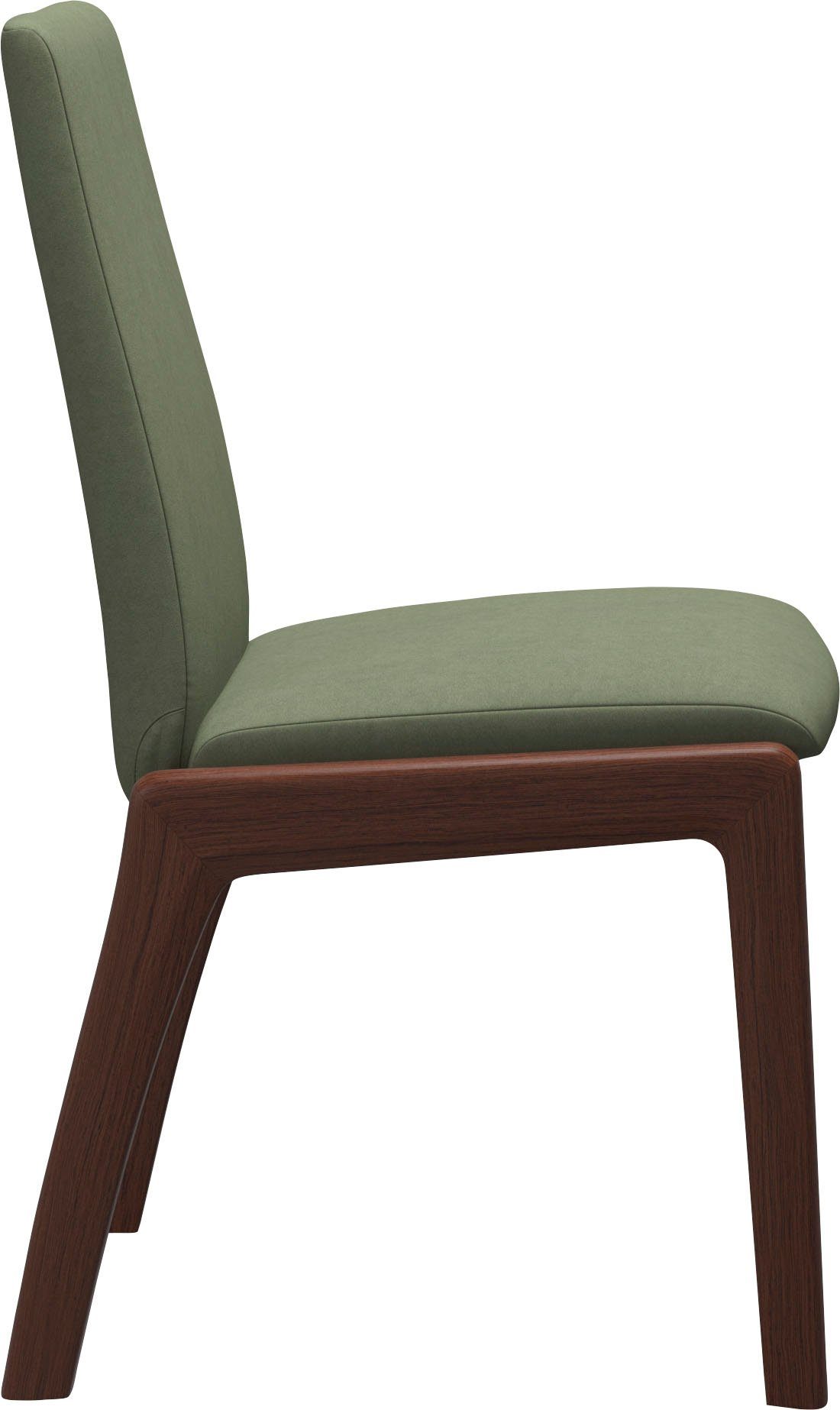 Stressless® Polsterstuhl Laurel, Low Back, Größe M, mit abgerundeten Beinen in Walnuss