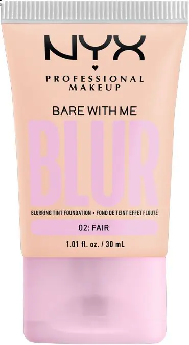 NYX Bare With Me Blur Fair Face makiažo pagrindas