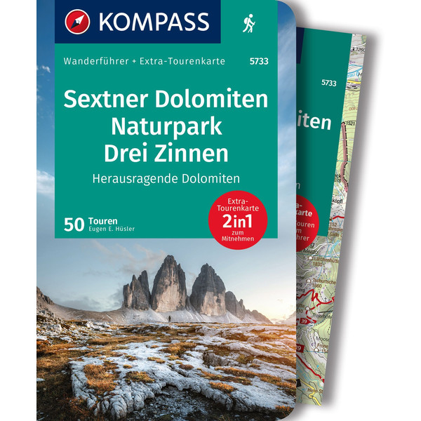 KOMPASS WANDERFÜHRER SEXTNER DOLOMITEN