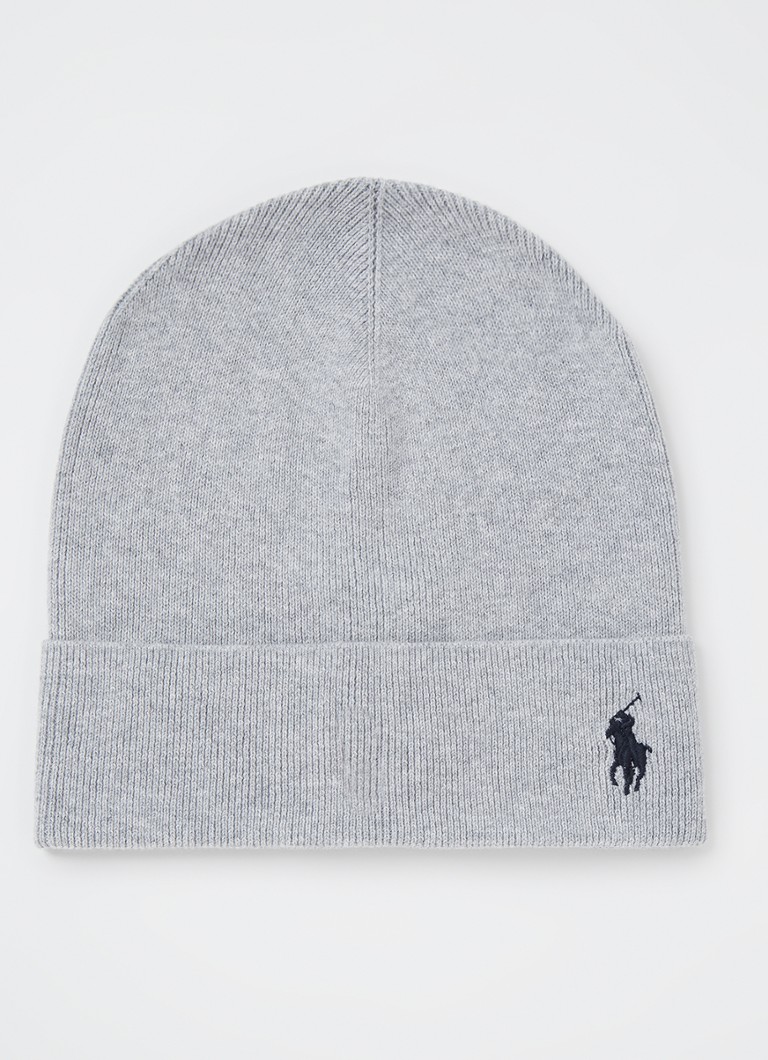 Ralph Lauren Beanie with logo embroidery