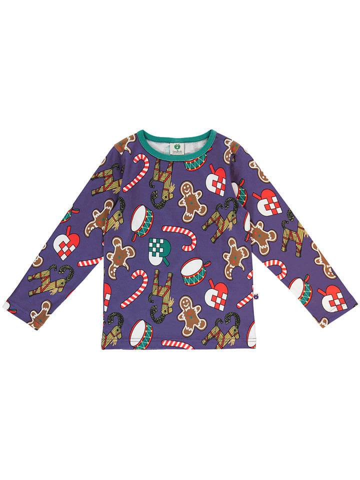 Småfolk Longsleeve in Violett/ Bunt günstig kaufen