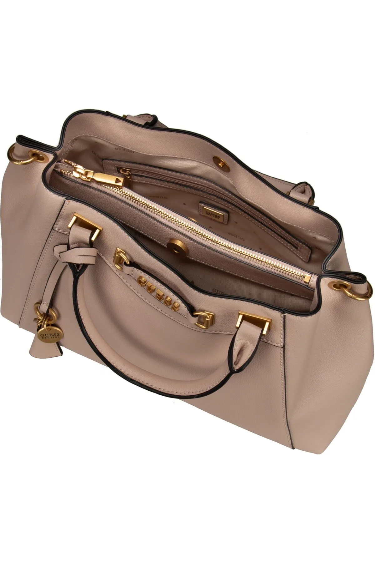Guess  Handtasche - Beige - Unifarben