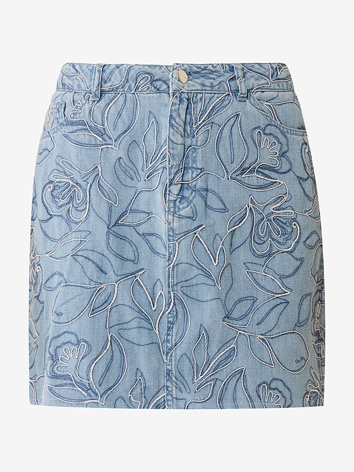 Mexx Jeansrock in Hellblau günstig kaufen