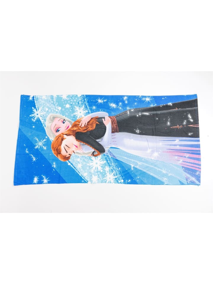 Disney Frozen Badehandtuch – Farbenfrohes & saugfähiges Strandtuch 70x140 cm in Blau günstig kaufen 70x140 cm