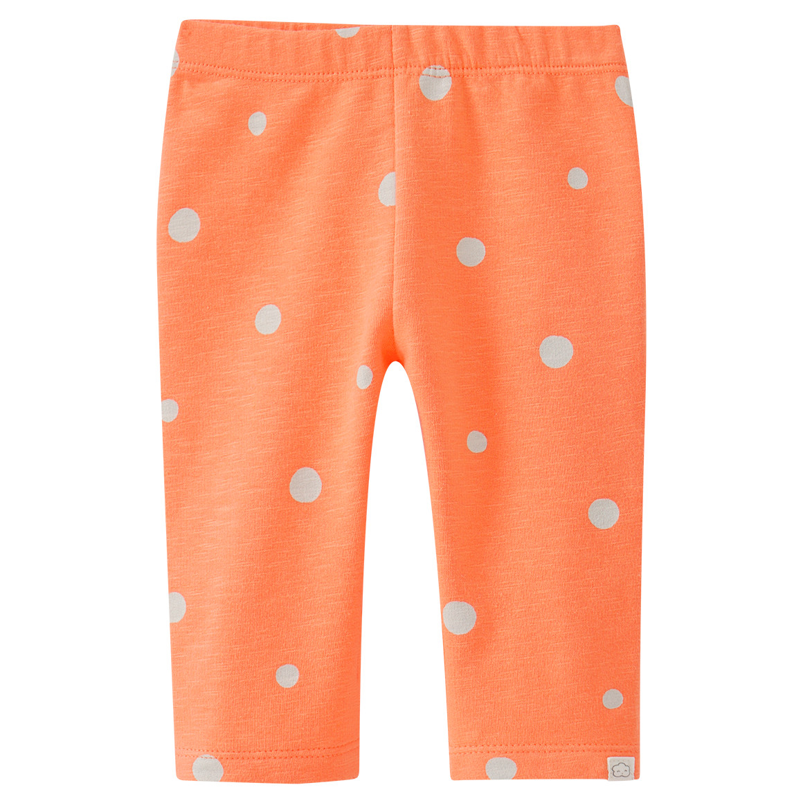 Newborn Leggings mit Punkte-Allover