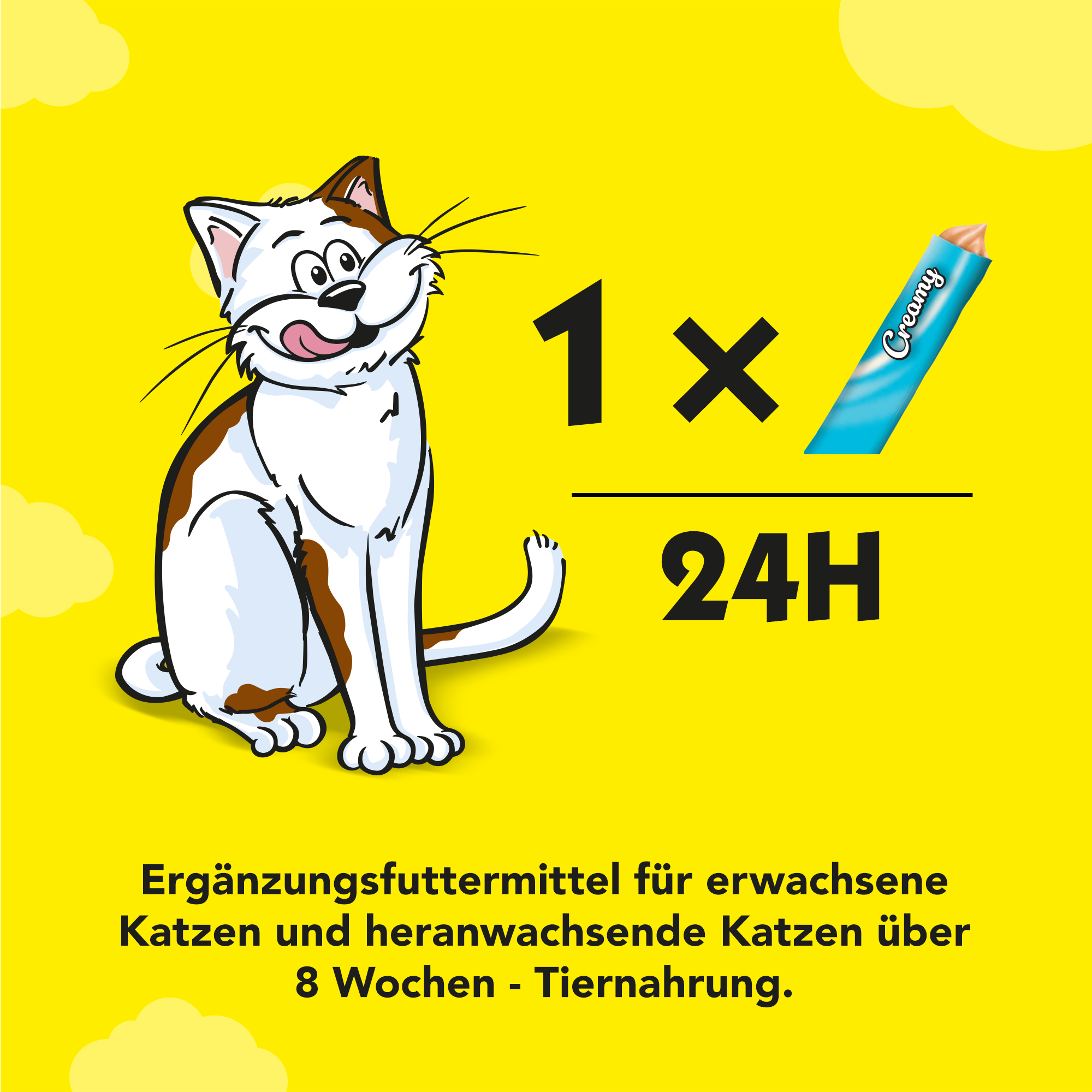 Dreamies Snacks Dreamies Creamy Snack 4x10g Lachs