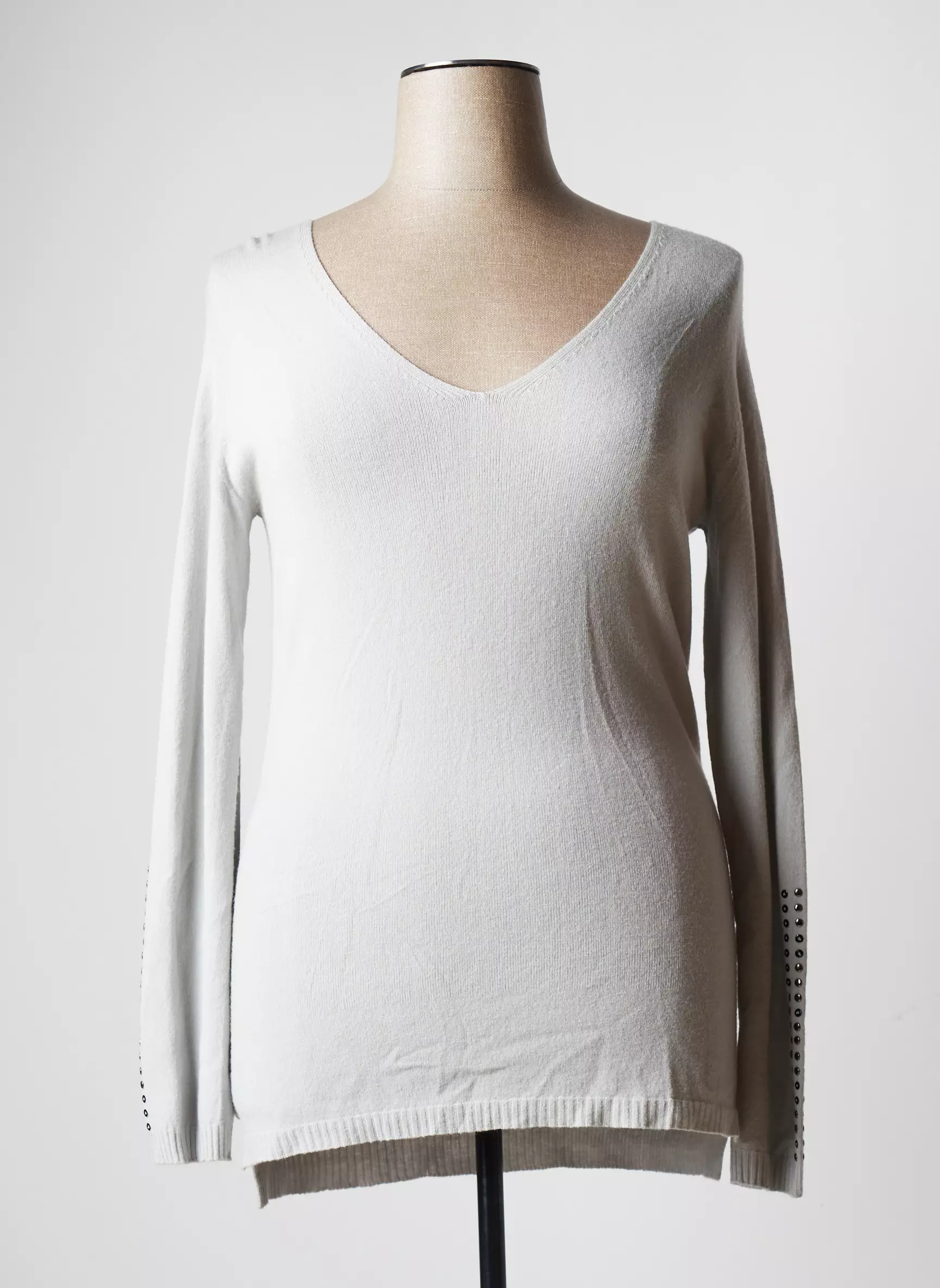 Lauren Vidal Pulls Femme couleur gris