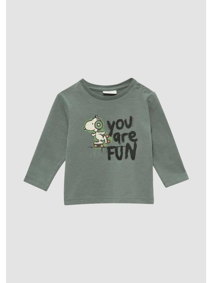 s.Oliver T-Shirt langarm in Grau günstig kaufen