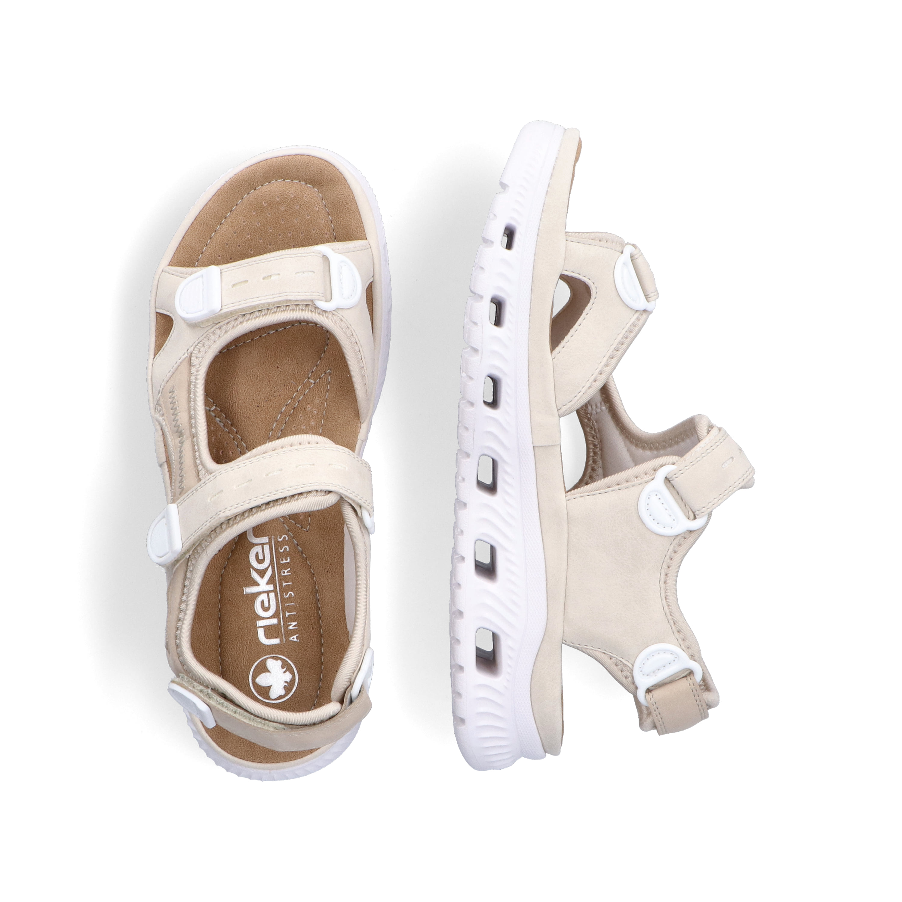 Rieker Damen Trekkingsandalen hellbeige