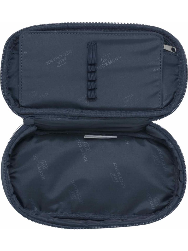 BECKMANN Beckmann Sport Jr. Ovales Schlamperetui Blue Camo günstig kaufen onesize