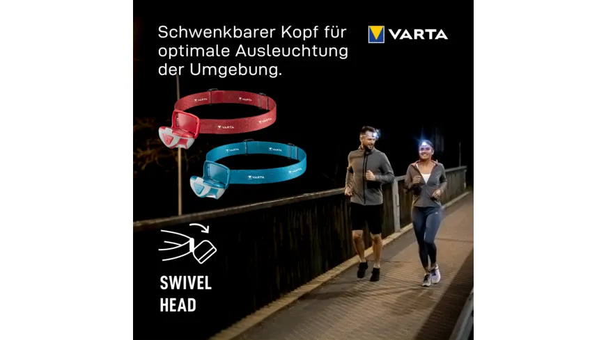 VARTA Outdoor Sports H10 Pro mit Batterien 3xAAA Blister