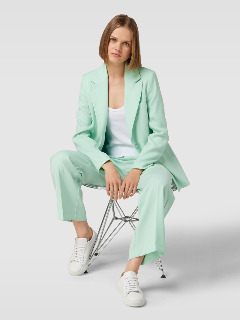 Blazer mit Reverskragen Modell 'LEIA' in helltürkis