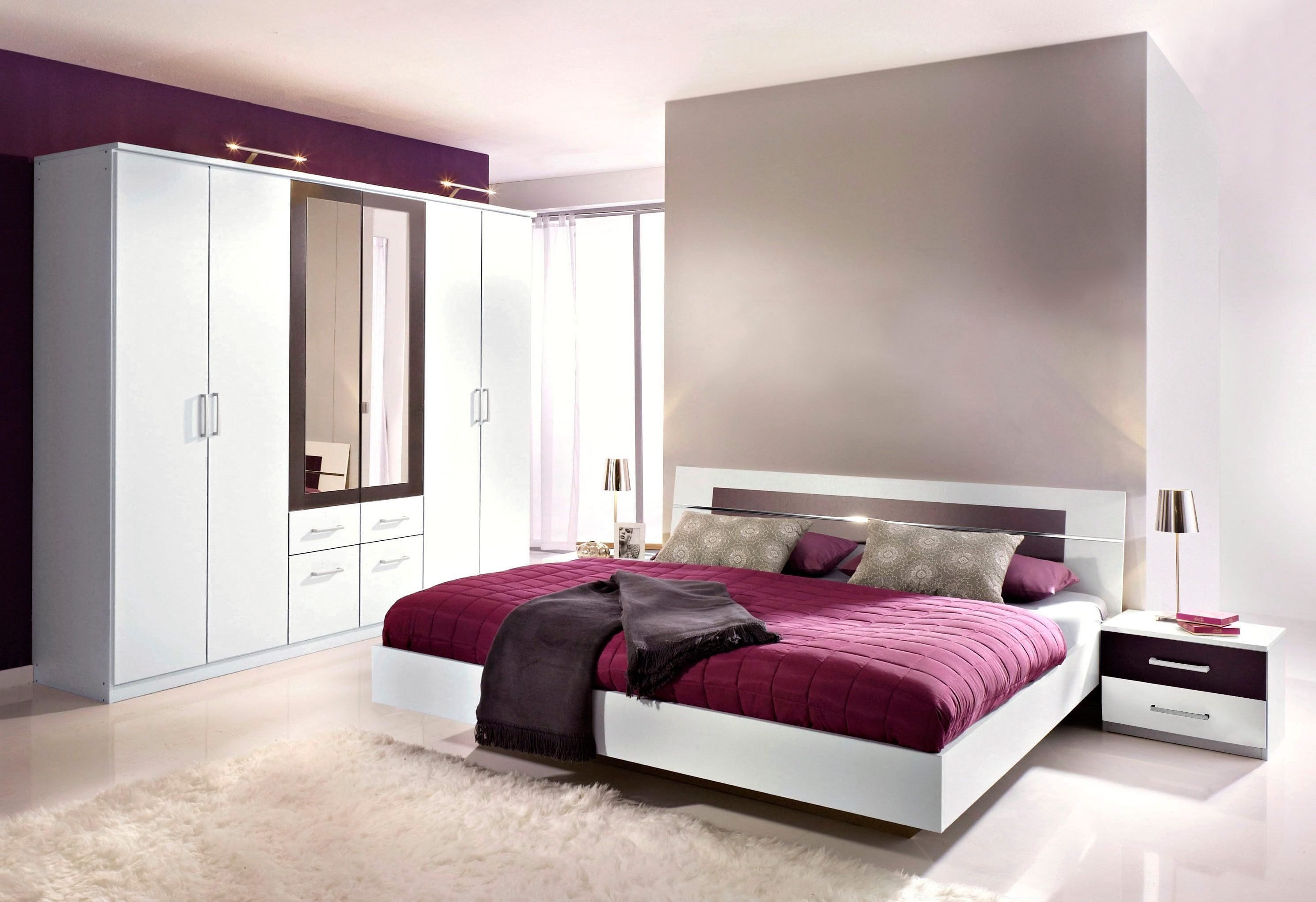 rauch Schlafzimmer-Set Burano, (Set, 4-St)