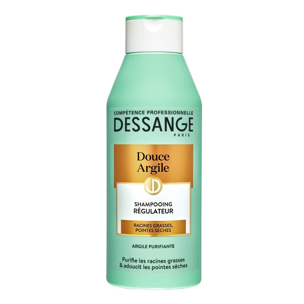 dessange Douce Argile Shampooing Régulateur à l'Argile Naturelle Purifiante