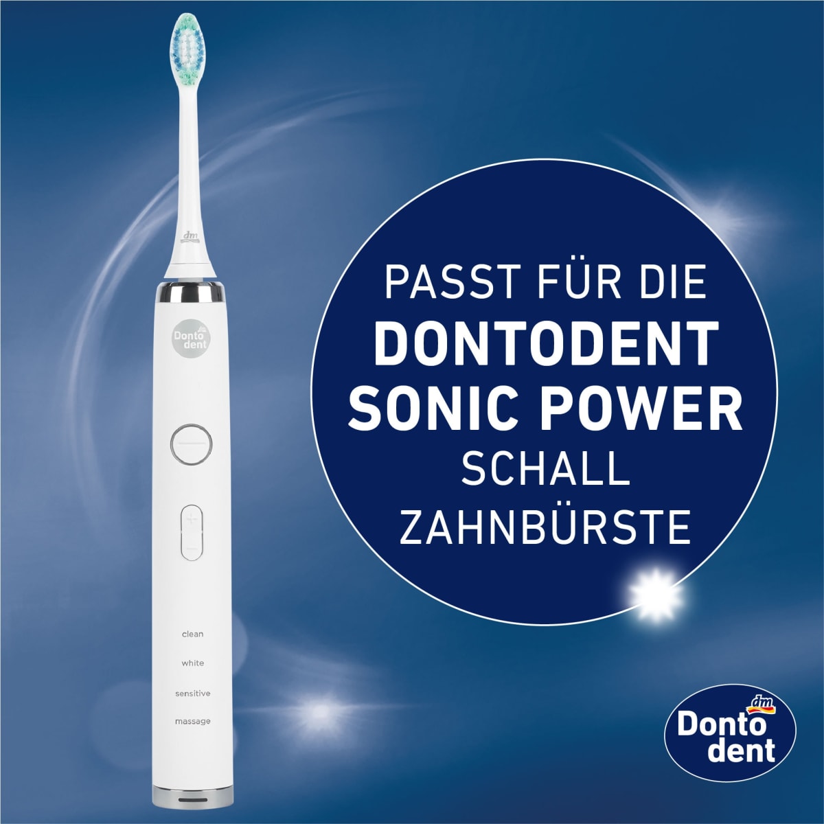 Aufsteckbürsten universal Sonic Pro Clean, 3 St